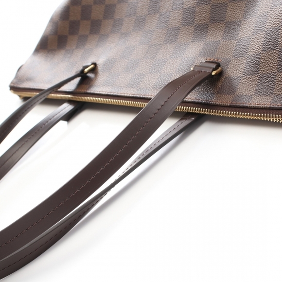 Louis Vuitton Totally MM Damier Ebene Shoulder Bag Brown - Picture 4 of 5